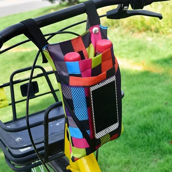 2023 Новая Водонепроницаемая Велосипедная сумка для хранения спереди, держатель для мобильного телефона, Велосипедная корзина, Запчасти для электромобилей, Работа на велосипедах 1