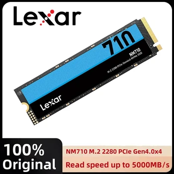 Lexar NM710 M.2 2280 PCIe Gen4.0x4 Жесткий Диск ssd m2 nvme ps5 2 тб 1 тб 500 ГБ Внутренний Твердотельный Накопитель для Ноутбука /Настольного компьютера 1