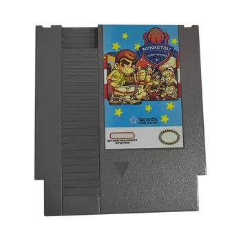 Nekketsu! Уличная корзина - Ganbare Dunk Heroes 72 контакта 8-битный игровой картридж для игровой консоли NES 1