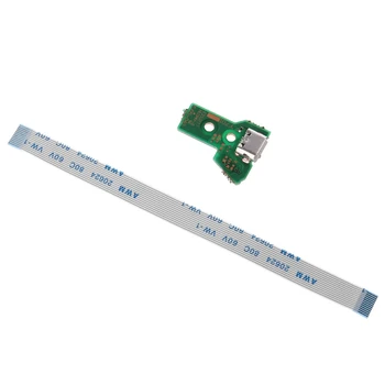 P9YE USB Порт Для Зарядки Разъем Печатной Платы Для 12Pin JDS 040 12Pin Разъем для Аксессуаров Контроллера 1