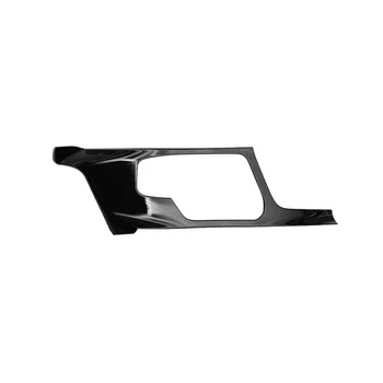 Автомобильная глянцевая черная наклейка на центральную панель передач, панель управления, модификация интерьера автомобиля для Nissan Note E13 2020 2021 1