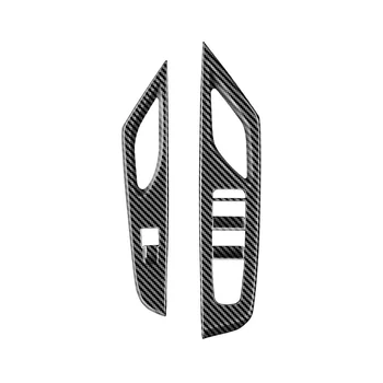 Автомобильный рисунок из углеродного волокна, внутренняя дверь, подлокотник, окно, рамка переключателя, Накладка на панель для Nissan SERENA C28 2022-23 1