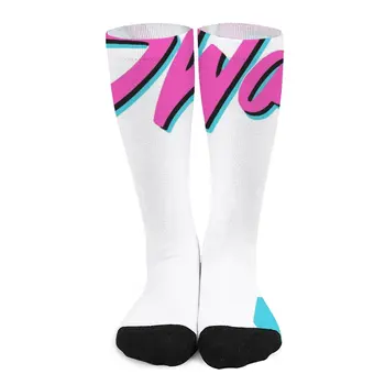 Белые носки Miami Wade Miami Vice, спортивные чулки, мужские черные носки, походные ботинки, спортивные носки для мужчин 1