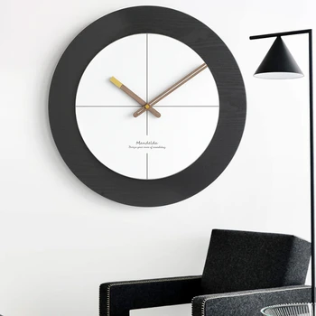 Настенные часы для гостиной Элегантные Роскошные Современные Простые Домашние часы Индивидуальность Креативное Искусство Бесшумные Стильные Настенные часы Despertador 1