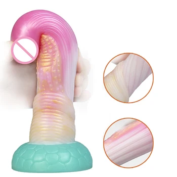 Разноцветные силиконовые заглушки сзади с присосками Для стимуляции точки G для мужчин и женщин, легко нажимаемые Мастурбаторы, секс-игрушки для взрослых 1